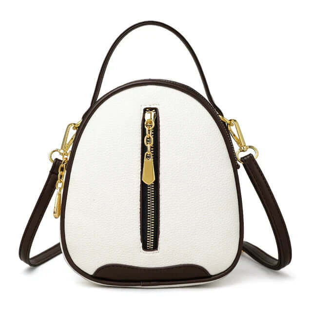 Variant image for Dam Elegant PU-Läder Axelväska med Justerbar Axelrem och Zip-fästning-5