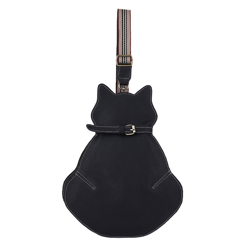 Bianca - Stil Crossbody-veske med kattmotiv for dame