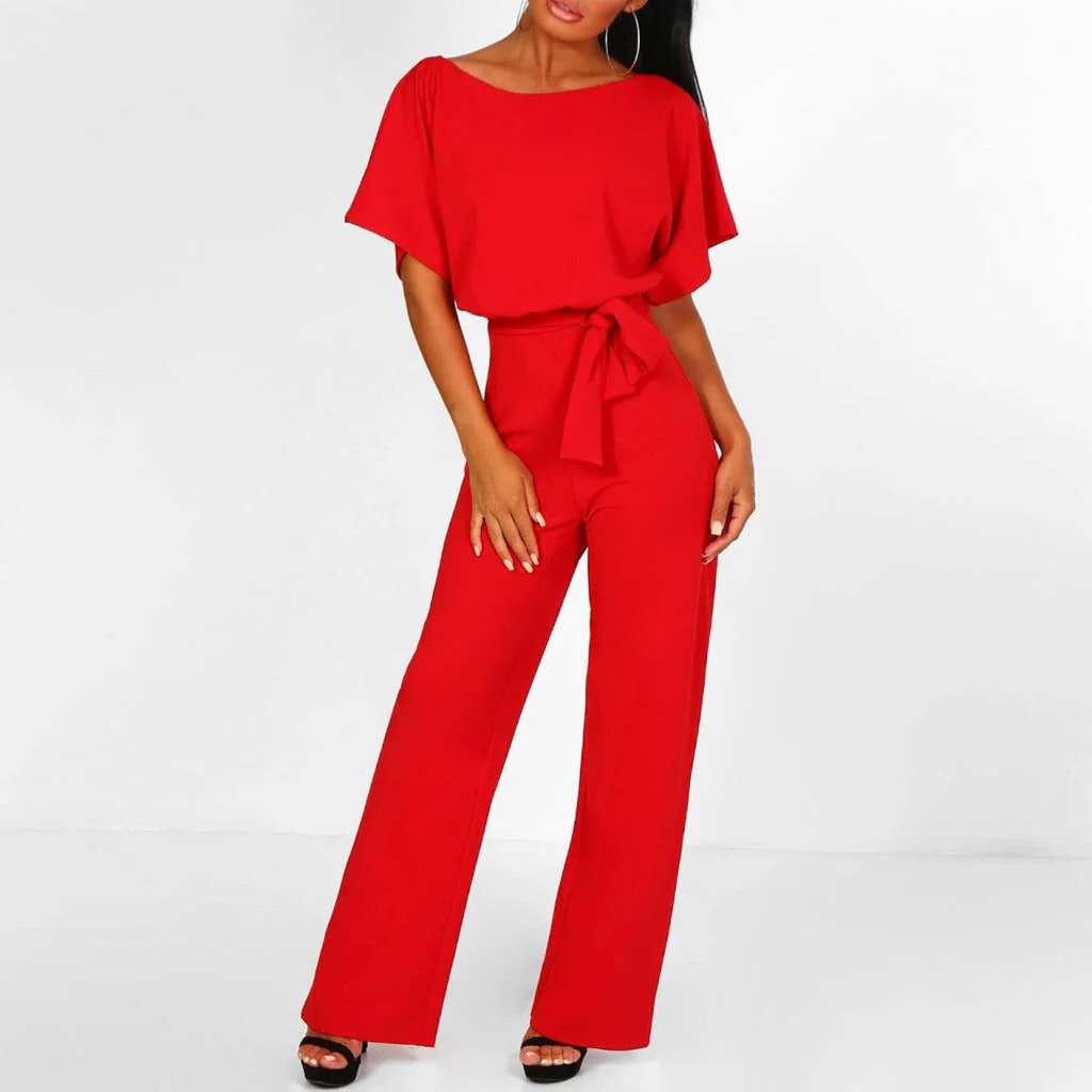 Dam Jumpsuit med Figursydd Midja