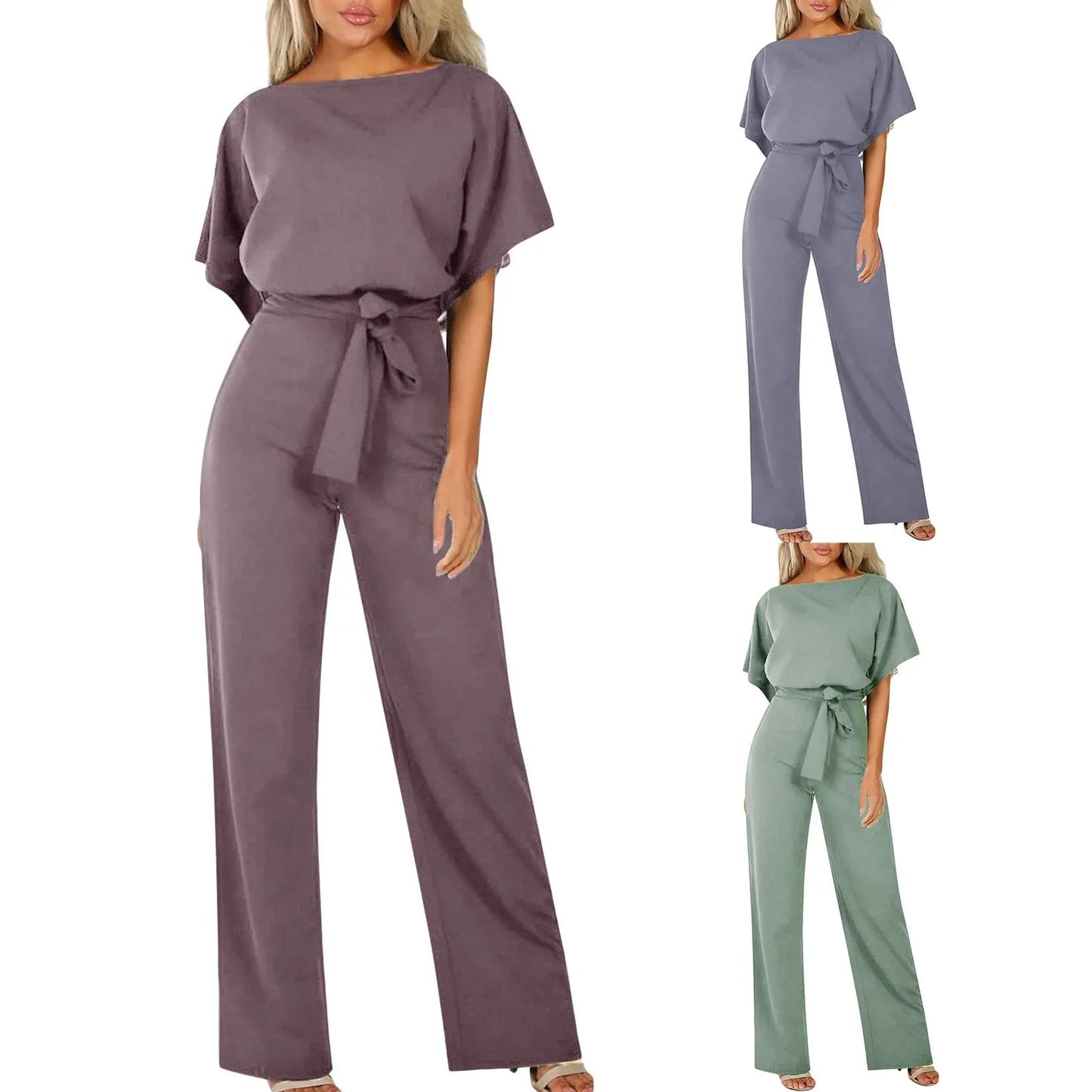Dam Jumpsuit med Tidlös Silhuett