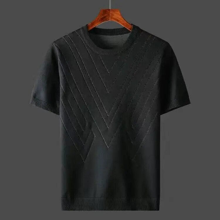 Herr T-shirt med Klassisk Stil