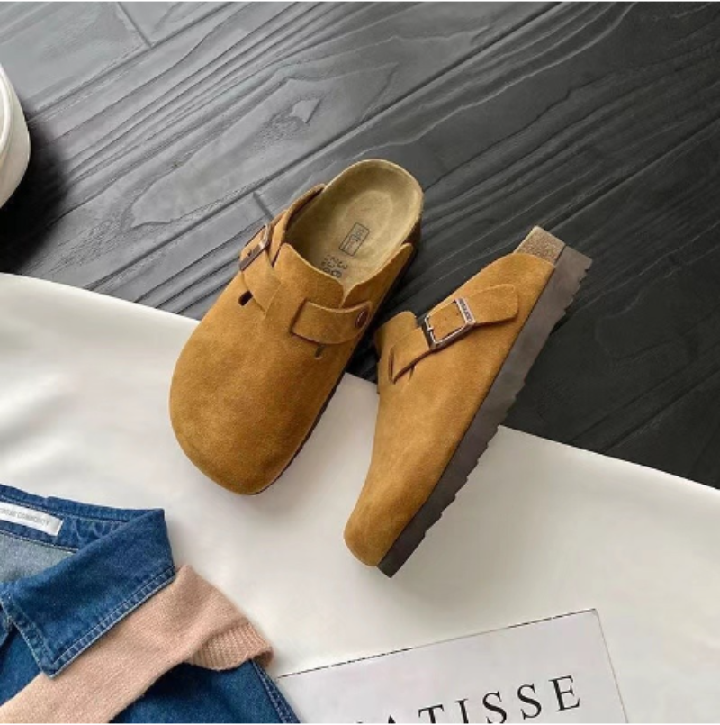 Herr Slip-On Skor | Enfärgade