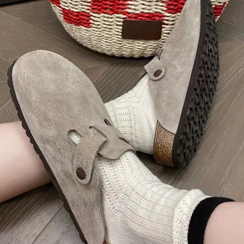 Herr Slip-On Skor | Enfärgade