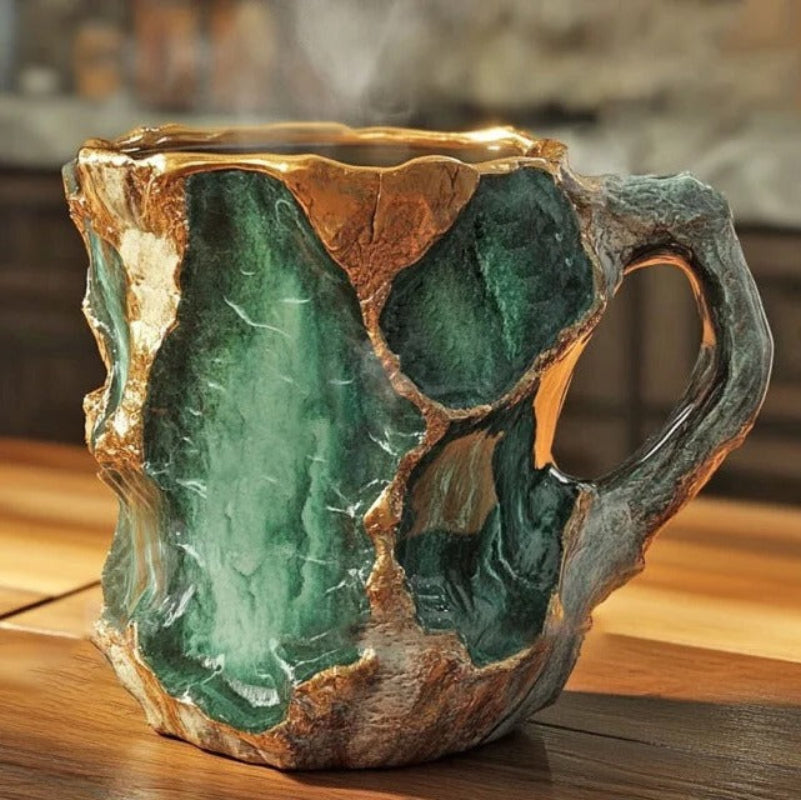 Kaffemugg med Imitation Crystal