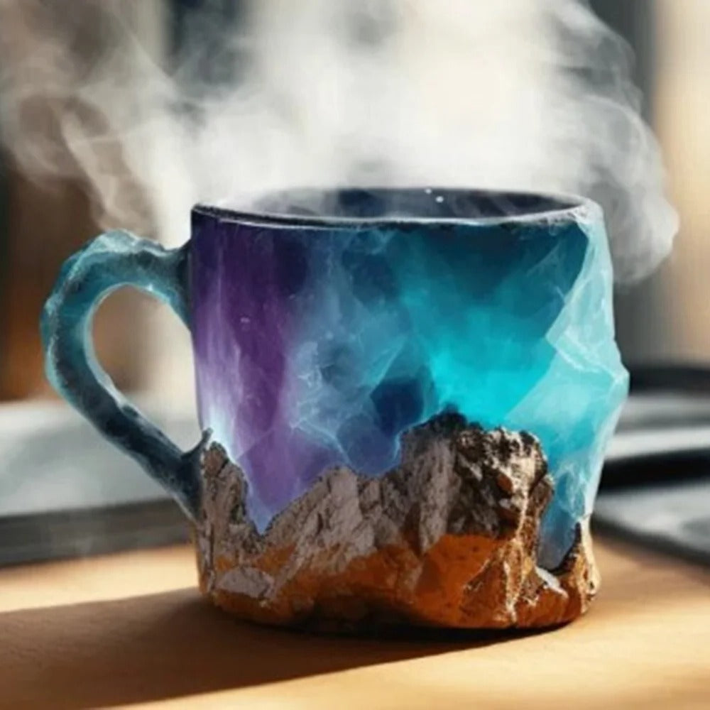 Kaffemugg med Imitation Crystal