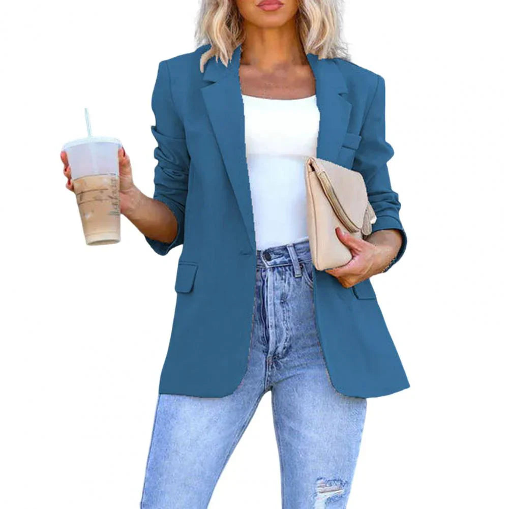 Dam Blazer | Krage i Reversstil