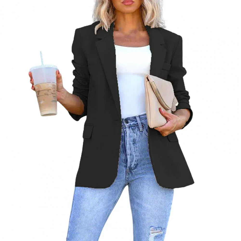 Dam Blazer | Krage i Reversstil