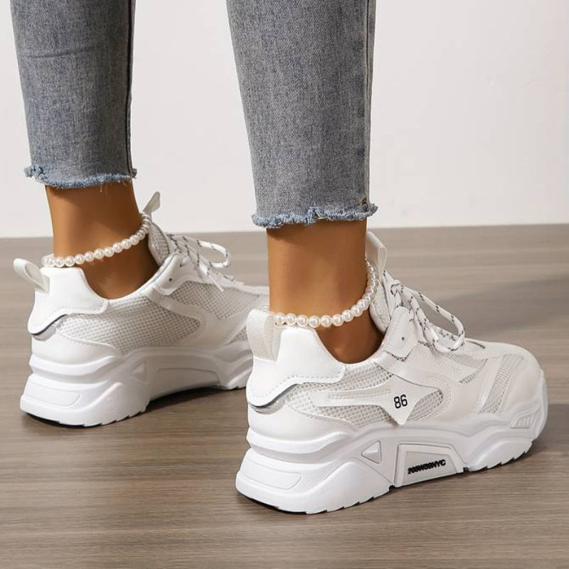 Dam Sneakers med Snörning