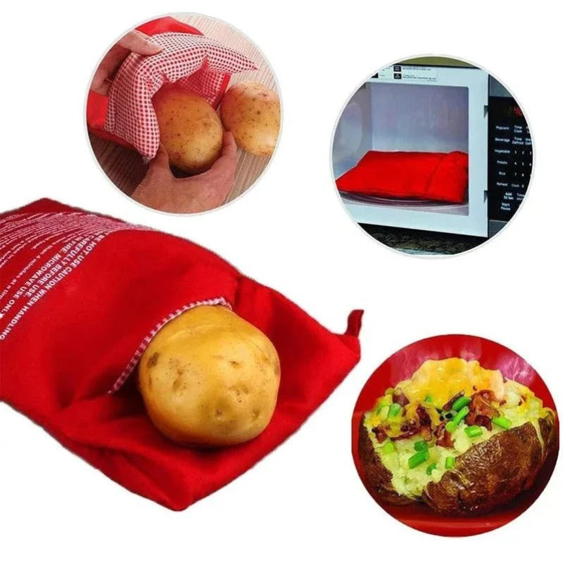 Mikrovågsugn Potatispåse