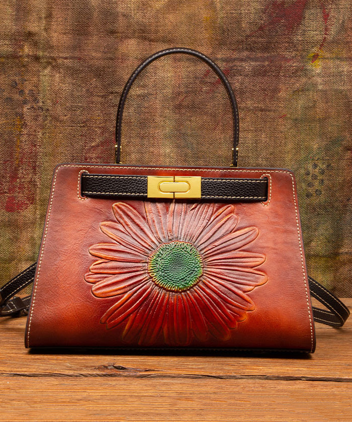 Variant image for Herr Elegant Kalvläder Messenger Väska med Justerbar Rem-1