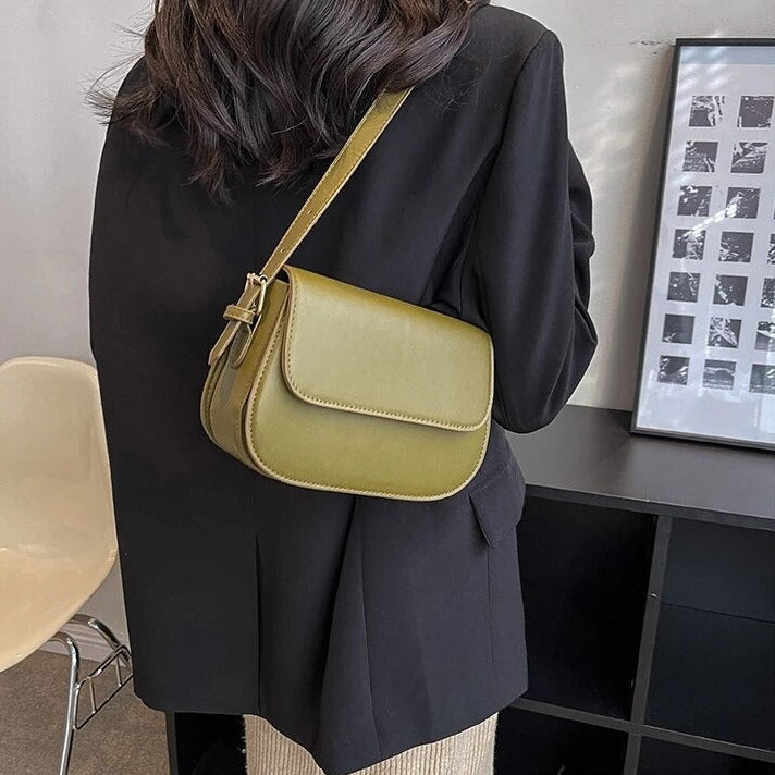 Calista - Vegansk lær Elegant skulderveske for dame