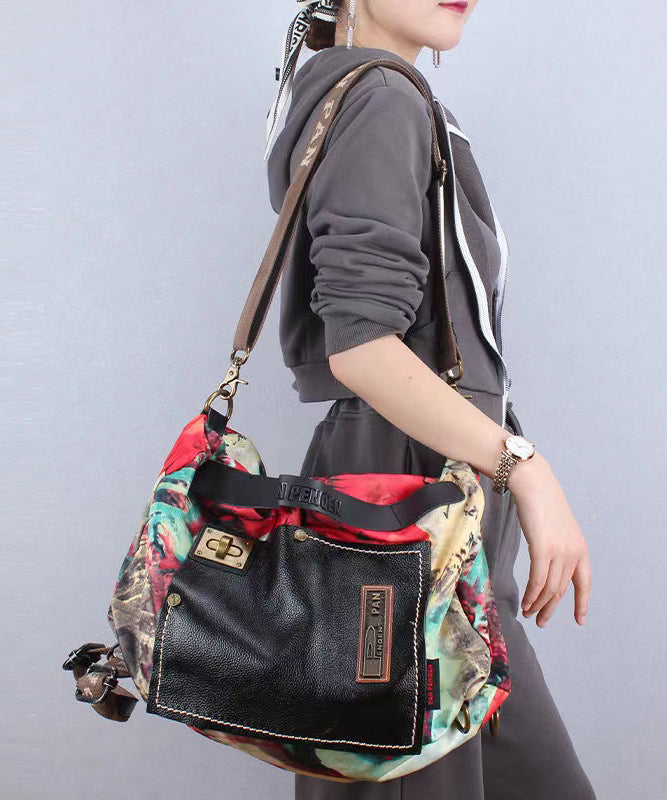 Variant image for Unisex Stylish Cotton Messenger Bag with Large Capacity-1