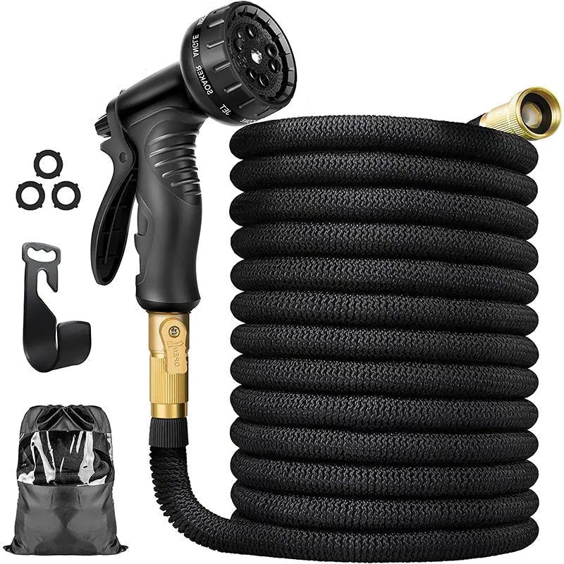 Trädgårdsslang med Expanderande Design och 8 Sprutlägen