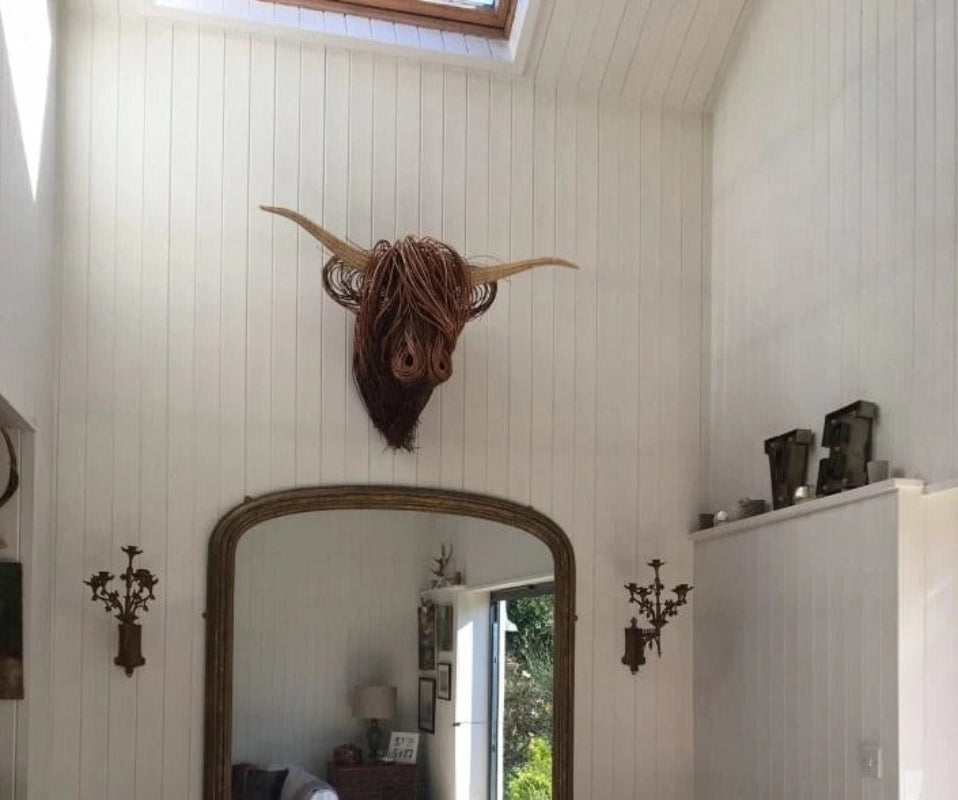 Koskulptur för Vägg