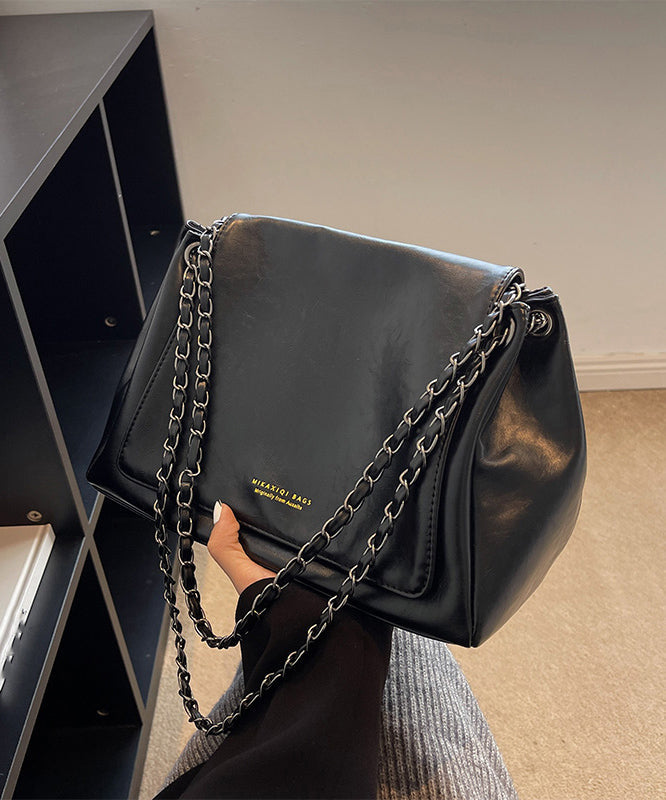 Kvinnor Elegant Faux Läder Handväska med Inre Fickor