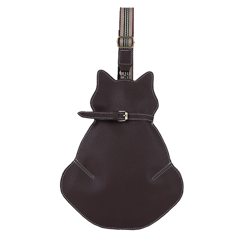 Bianca - Stil Crossbody-veske med kattmotiv for dame