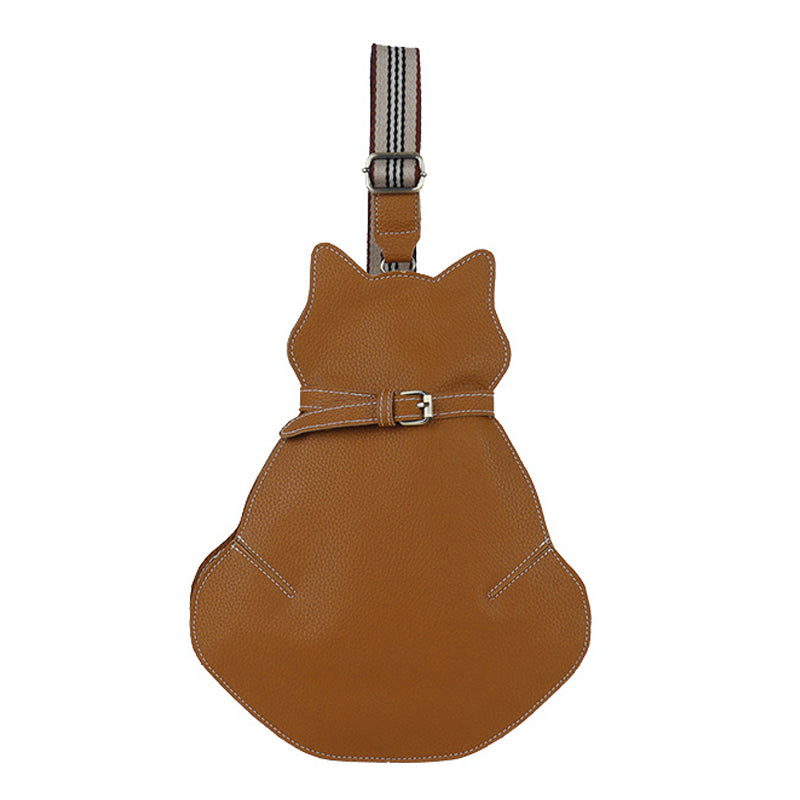 Bianca - Stil Crossbody-veske med kattmotiv for dame