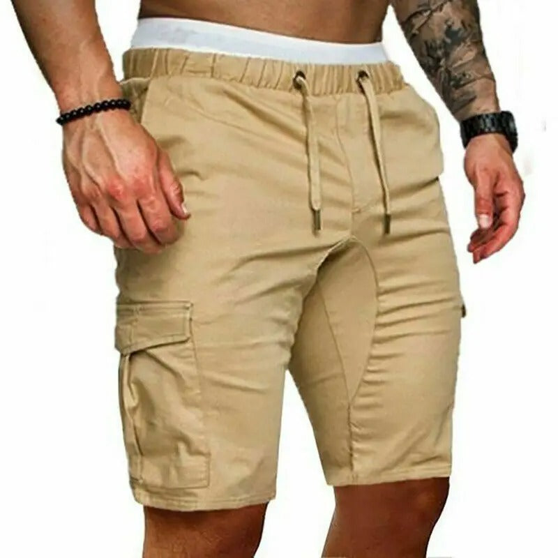 Herr Kort med Elastisk Midja