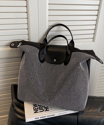 Unisex Praktisk Nylon Messenger Väska med Stora Fickor
