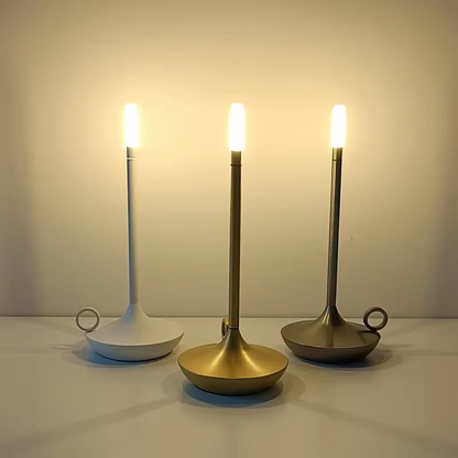 Bärbar Bordslampa med Justerbar Ljusstyrka och Touchkontroll