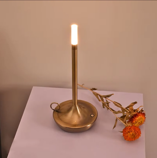 Bärbar Bordslampa med Justerbar Ljusstyrka och Touchkontroll