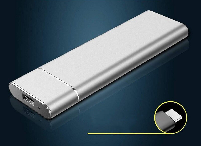 Bärbar extern SSD – 8 TB kapacitet med USB 3.1 4