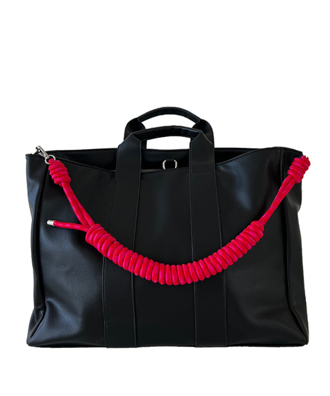 Dam Elegant Faux Läder Satchel med Stor Kapacitet och Inuti Fickor