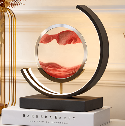 Bordslampa – LED med Justerbara Ljuslägen och Sanddesign 2