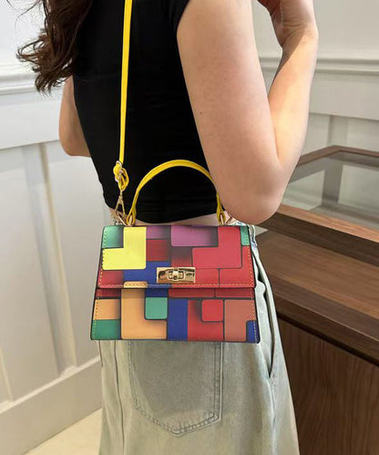 Dam Chic Faux Läder Väska med Inre Fickor
