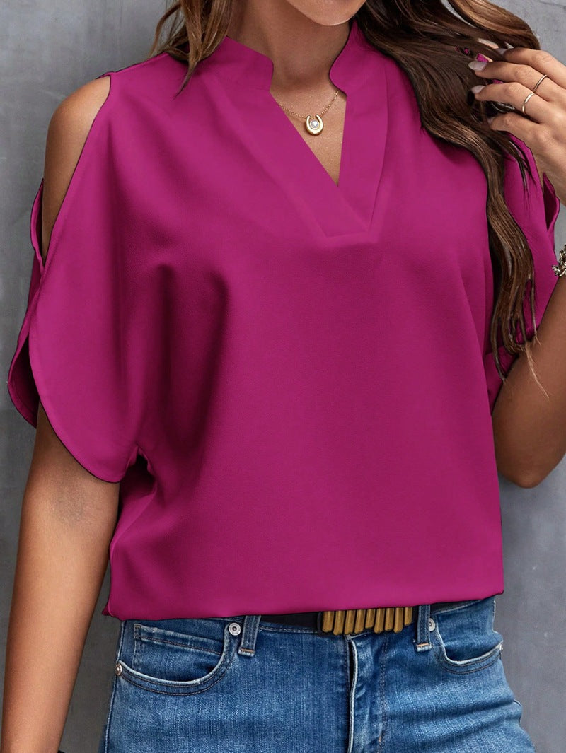 Damebluse med klassisk udformning