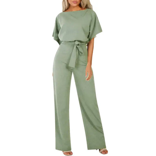 Dam Jumpsuit med Tidlös Silhuett