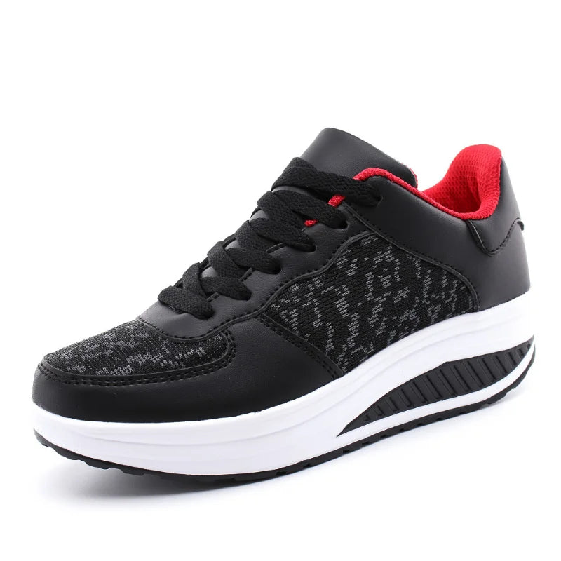Dam Sneakers med Andningsfunktion