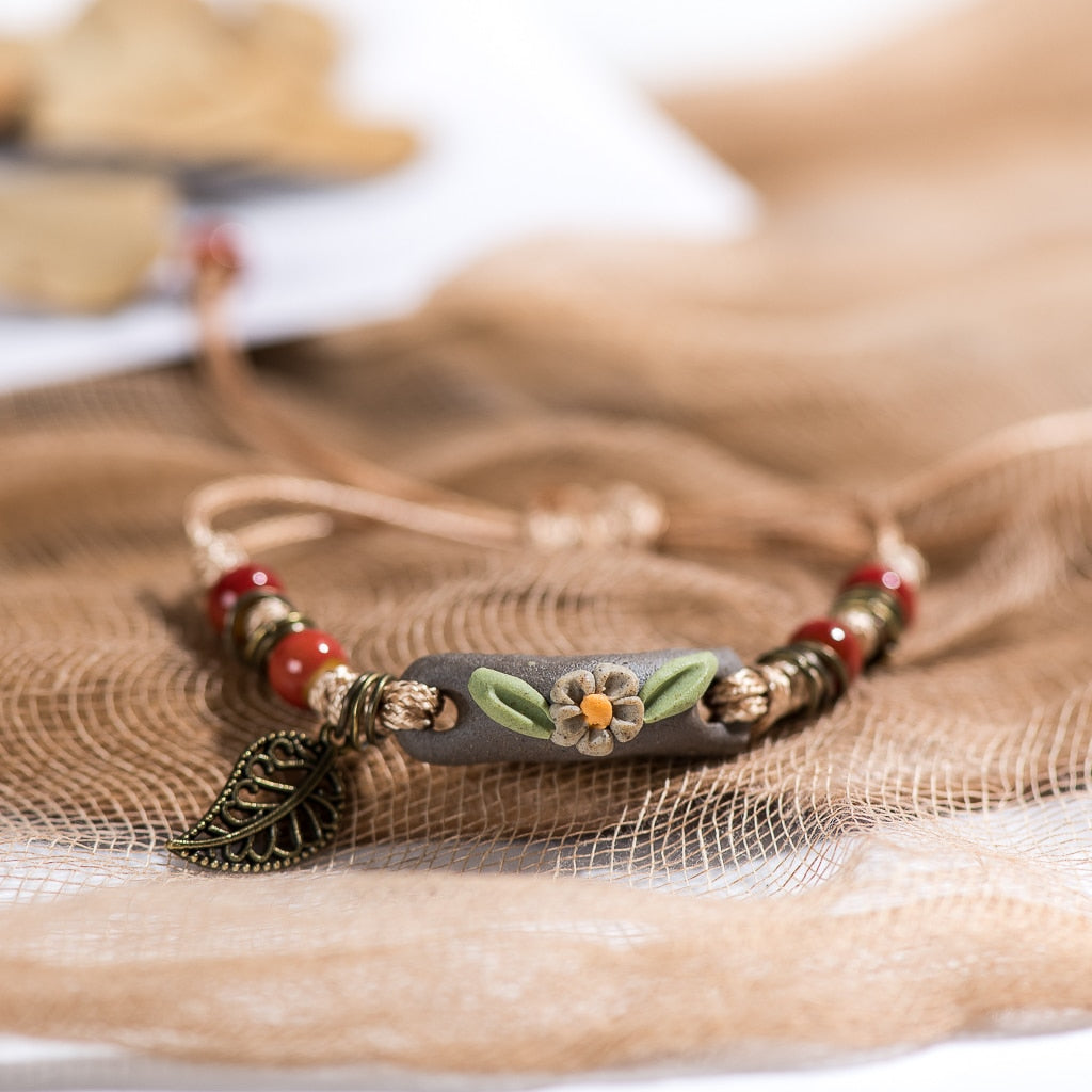 Damarmband med Distinkt Mönsterdesign och Justerbar Sladd 0