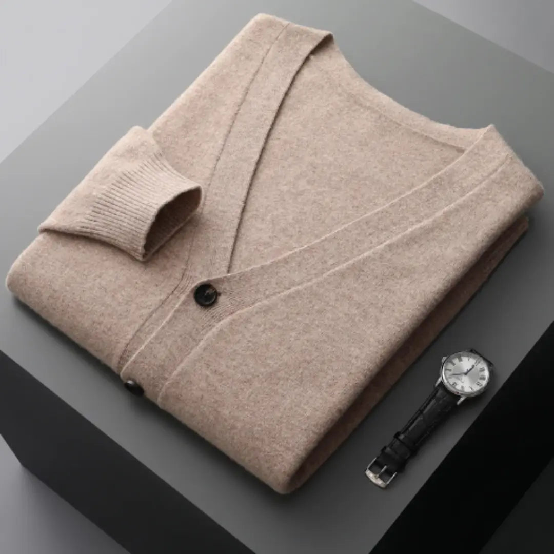 Dam Cardigan | V-ringning | Knappstängning