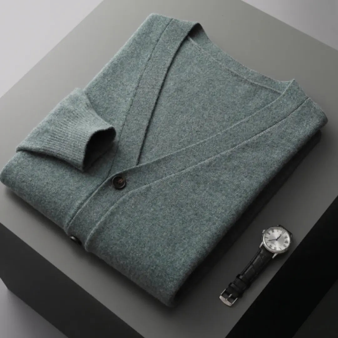 Dam Cardigan | V-ringning | Knappstängning