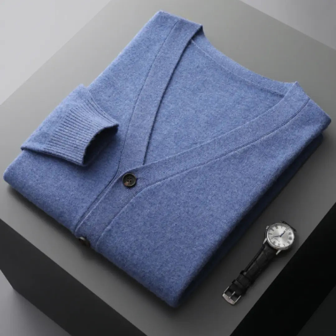 Dam Cardigan | V-ringning | Knappstängning