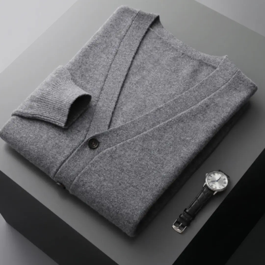 Dam Cardigan | V-ringning | Knappstängning
