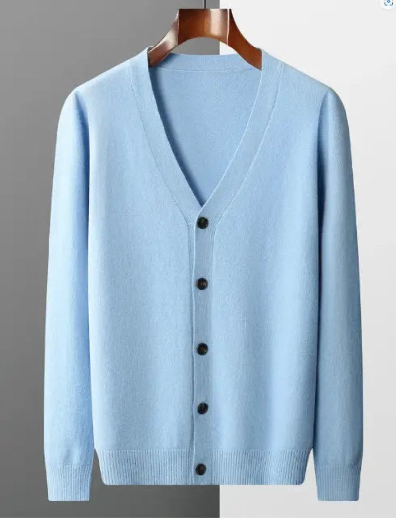 Dam Cardigan | V-ringning | Knappstängning