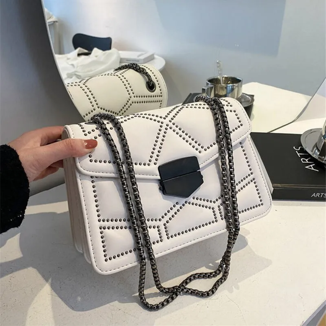 Nora - Crossbody Axelväska med Chic Kedjerem för Dam