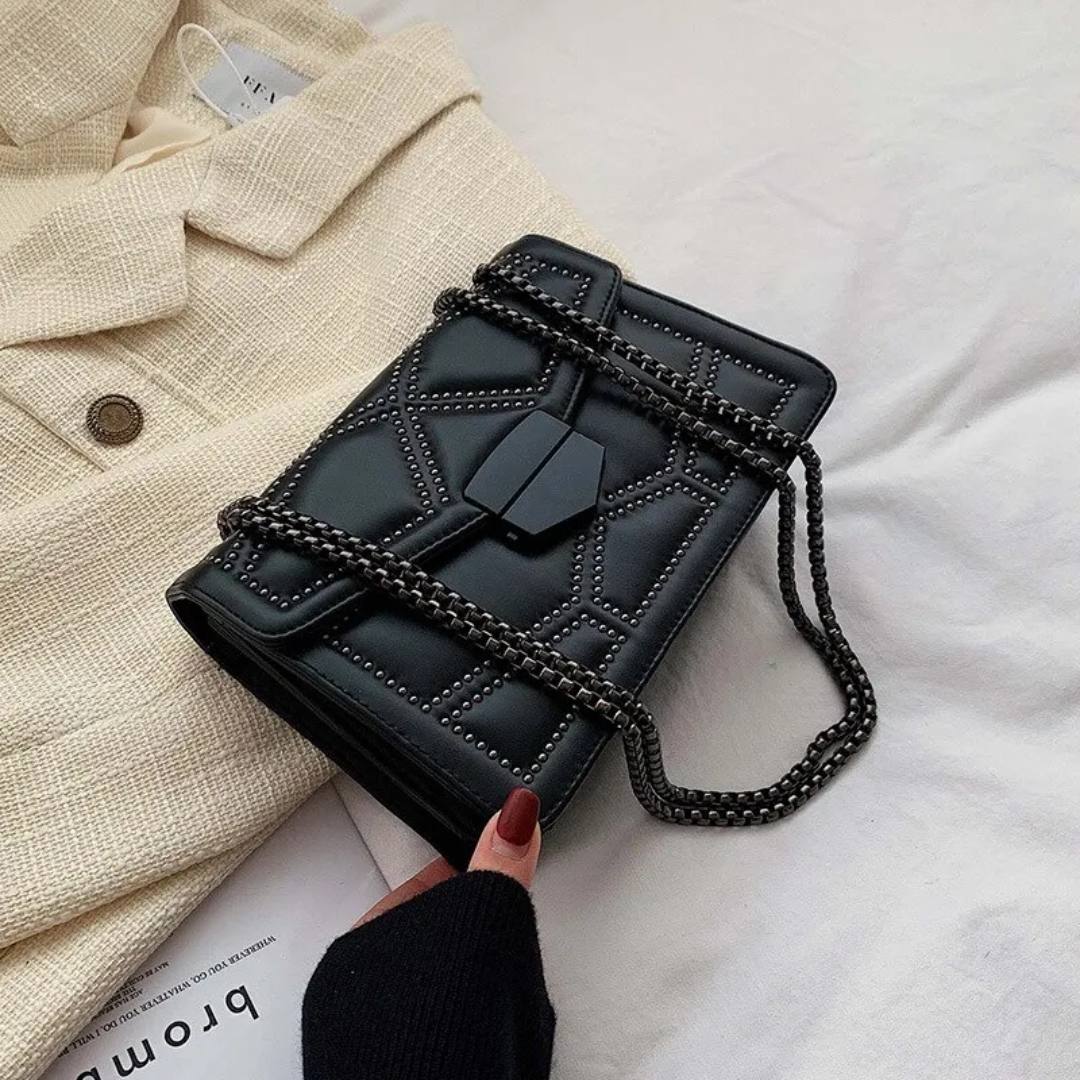 Nora - Crossbody Axelväska med Chic Kedjerem för Dam