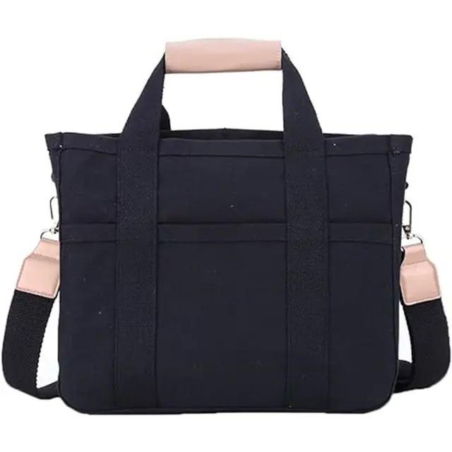 Mey - Avslappnad Canvas Crossbody-Väska Med Fack För Dam