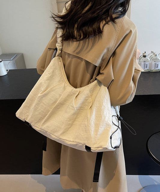 Unisex Hållbar Nylon Messenger Väska med Dragsko