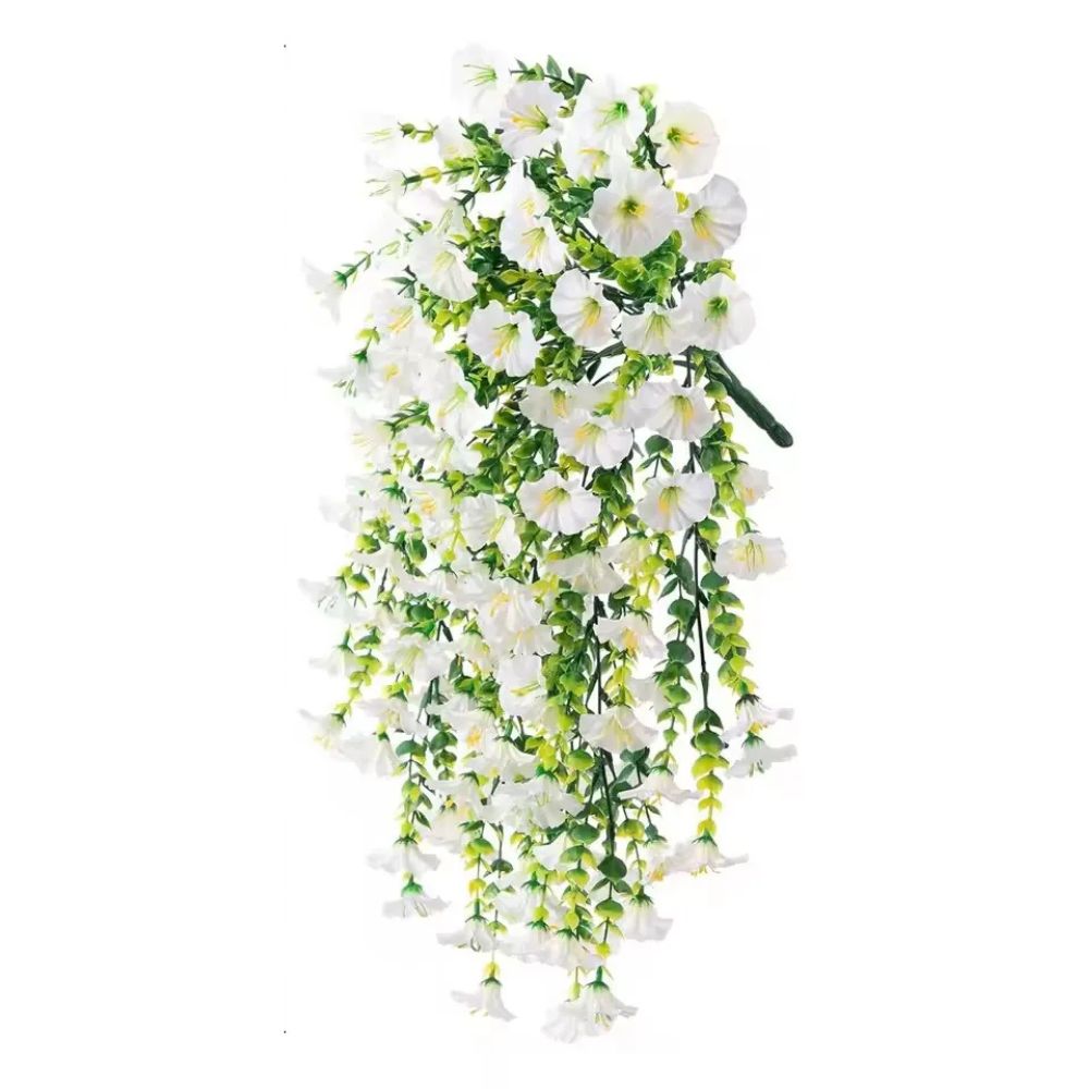Hängande utomhusblommor