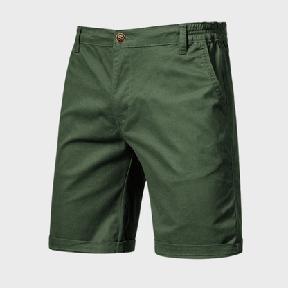 Variant image for Herrar Avslappnade Bomullsshorts med Elastisk Midja-11