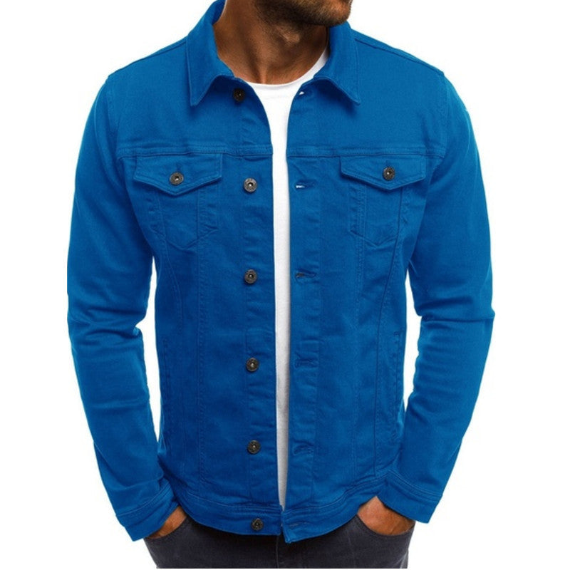 Herre denimjakke | Knapping | Flere lommer