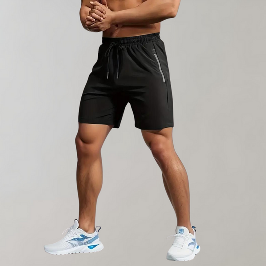 Herr Sportiga Shorts med Snabbtorkande Funktion