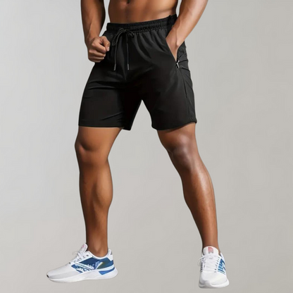 Herr Sportiga Shorts med Snabbtorkande Funktion
