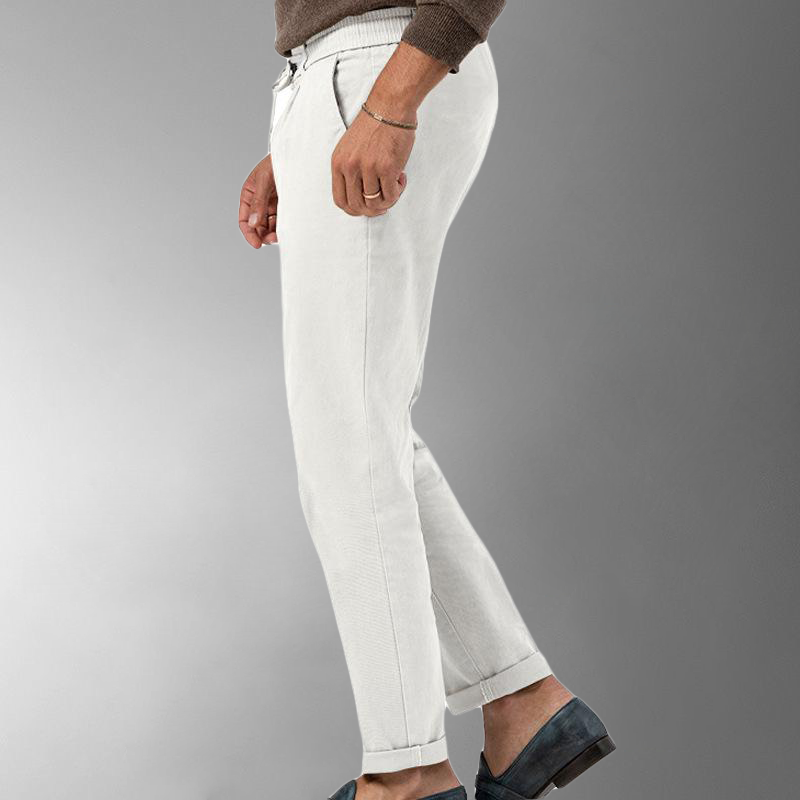 Herrbyxor | Elastisk Midja | Fickor