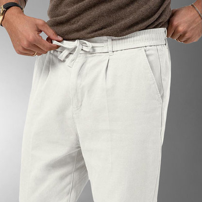 Herrbyxor | Elastisk Midja | Fickor