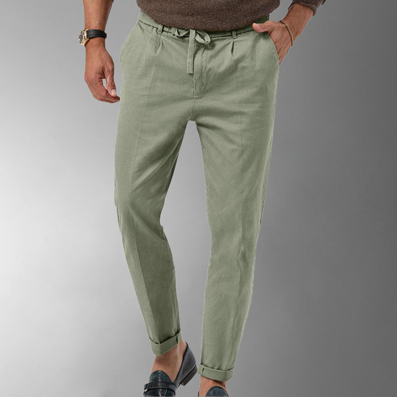 Herrbyxor | Elastisk Midja | Fickor